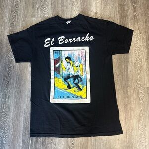 Black Men’s El Borracho Tee